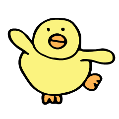 [LINEスタンプ] ひよこのひーくん