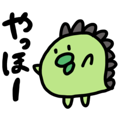 [LINEスタンプ] きょうりゅうもどき