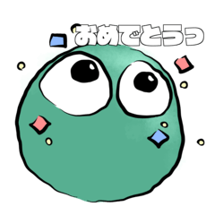 [LINEスタンプ] まりもさんは今日も生きる