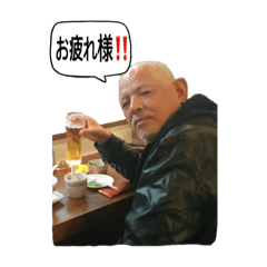 [LINEスタンプ] ケン・ジョーさん♪