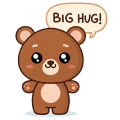 [LINEスタンプ] クマたんの英会話2