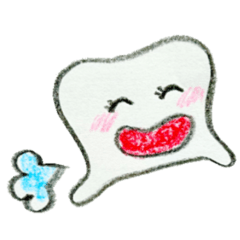 [LINEスタンプ] クレヨンの歯スタンプ