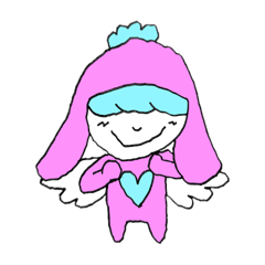 [LINEスタンプ] かわいいミムちゃん