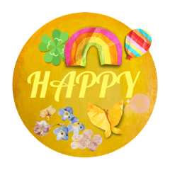 [LINEスタンプ] Happy Ginga