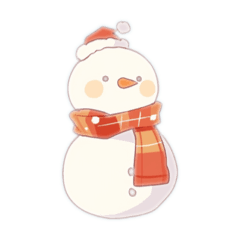 [LINEスタンプ] AI雪だるMAN