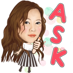 [LINEスタンプ] ask.no5