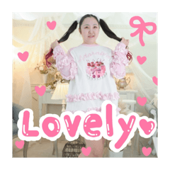 [LINEスタンプ] lovely愛理たん♡スタンプ