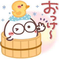 [LINEスタンプ] 毎日使える❤丸いヤツ3(挨拶)