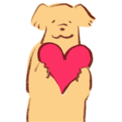 [LINEスタンプ] 犬と猫と文鳥のほんわかなかよしスタンプ