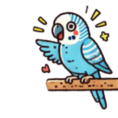 [LINEスタンプ] カワイイ鳥たち