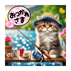 [LINEスタンプ] ラブリーキャット③