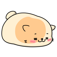 [LINEスタンプ] ぷにねこー