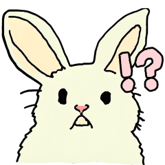 [LINEスタンプ] 日常で使える！かわいいウサギたち2