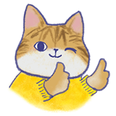 [LINEスタンプ] 毎日使える「猫のまるちゃん」