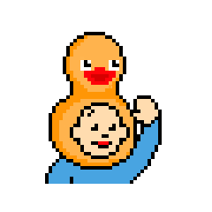 [LINEスタンプ] hey duck 2