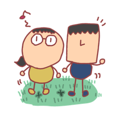 [LINEスタンプ] たのしい5人家族のスタンプ