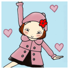 [LINEスタンプ] ひま子ちゃん661大人女子春恋しきスタンプ