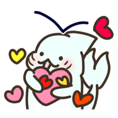 [LINEスタンプ] 気持ちを届ける♡おちゃめしゃめ＋けだま