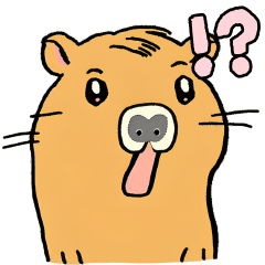 [LINEスタンプ] 日常で使える！かわいいカピバラたち2