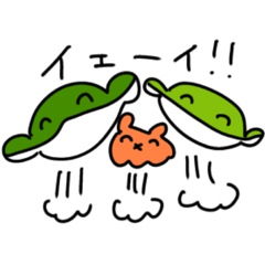 [LINEスタンプ] わさびとにちみ4