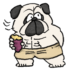 [LINEスタンプ] 秋のゴリパグ