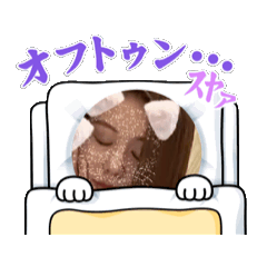 [LINEスタンプ] うわさのりさちゃんの画像（メイン）