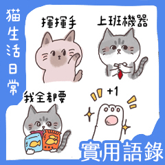 [LINEスタンプ] 豆福と幸仁の日常｜かわいい猫たち