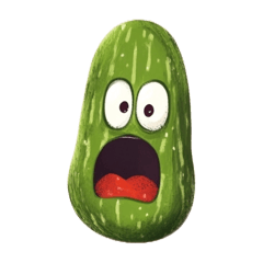 [LINEスタンプ] 多彩な表情の野菜