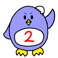 [LINEスタンプ] 語尾に「きゅ」をつけるペンギンちゃん2