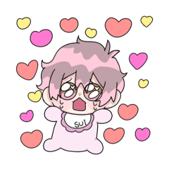 [LINEスタンプ] 優人×翠 おにショタ