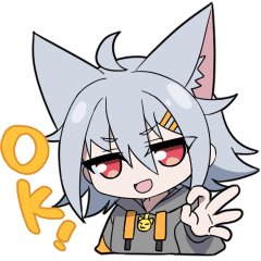 [LINEスタンプ] みわきつねちゃんスタンプ