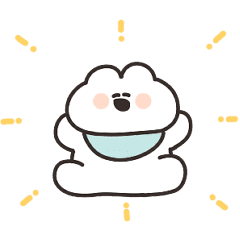 [LINEスタンプ] 動くうさちゃん その11