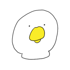 [LINEスタンプ] 可愛いカモ