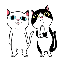 [LINEスタンプ] 猫スタンプ  千穂