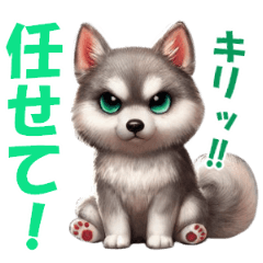 [LINEスタンプ] 可愛い子犬の普段使い、挨拶スタンプ