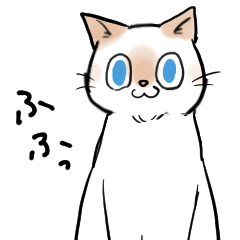 [LINEスタンプ] ウチのねこ No.1