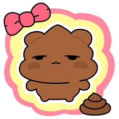 [LINEスタンプ] とても甘い chococo