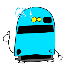 [LINEスタンプ] train character！