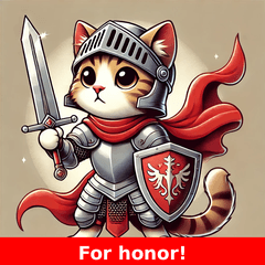 [LINEスタンプ] 勇敢な戦士猫