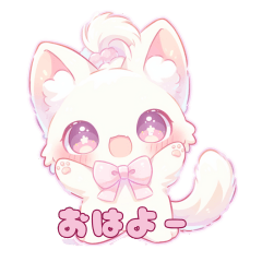 [LINEスタンプ] キラかわ にゃんこ★みう