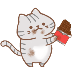 [LINEスタンプ] usamusiの毎日猫の日16