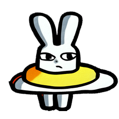 [LINEスタンプ] うさUFO～呼び出し編