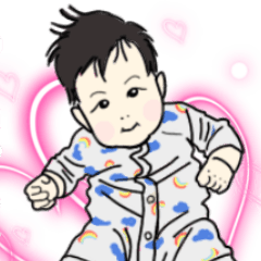 [LINEスタンプ] ふっくらぷにぷに赤ちゃんスタンプ