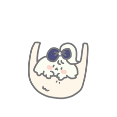 [LINEスタンプ] 銀河一かわいいわんこ