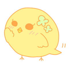 [LINEスタンプ] ほんわかひよこのすいちゃん