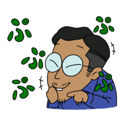 [LINEスタンプ] スエの笑顔に騙されてはいけない 1