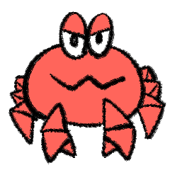 [LINEスタンプ] カニサン