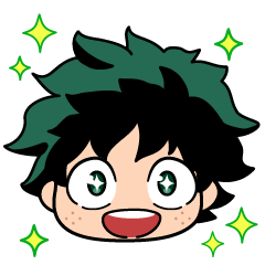 [LINEスタンプ] かわいいヒロアカスタンプ