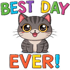 [LINEスタンプ] 猫のスコちゃん日常英会話3