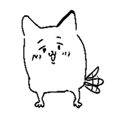 [LINEスタンプ] たぶん、犬。